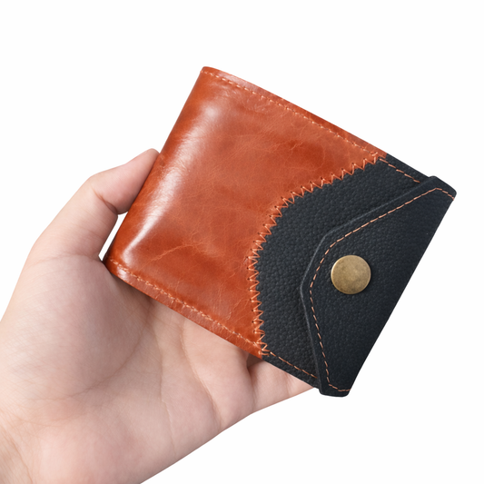 Billetera Grande Con Volante y Broche Full