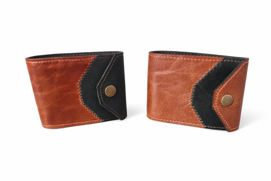 Billetera Grande Con Volante y Broche Full