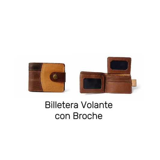 Billetera Volante Con Broche